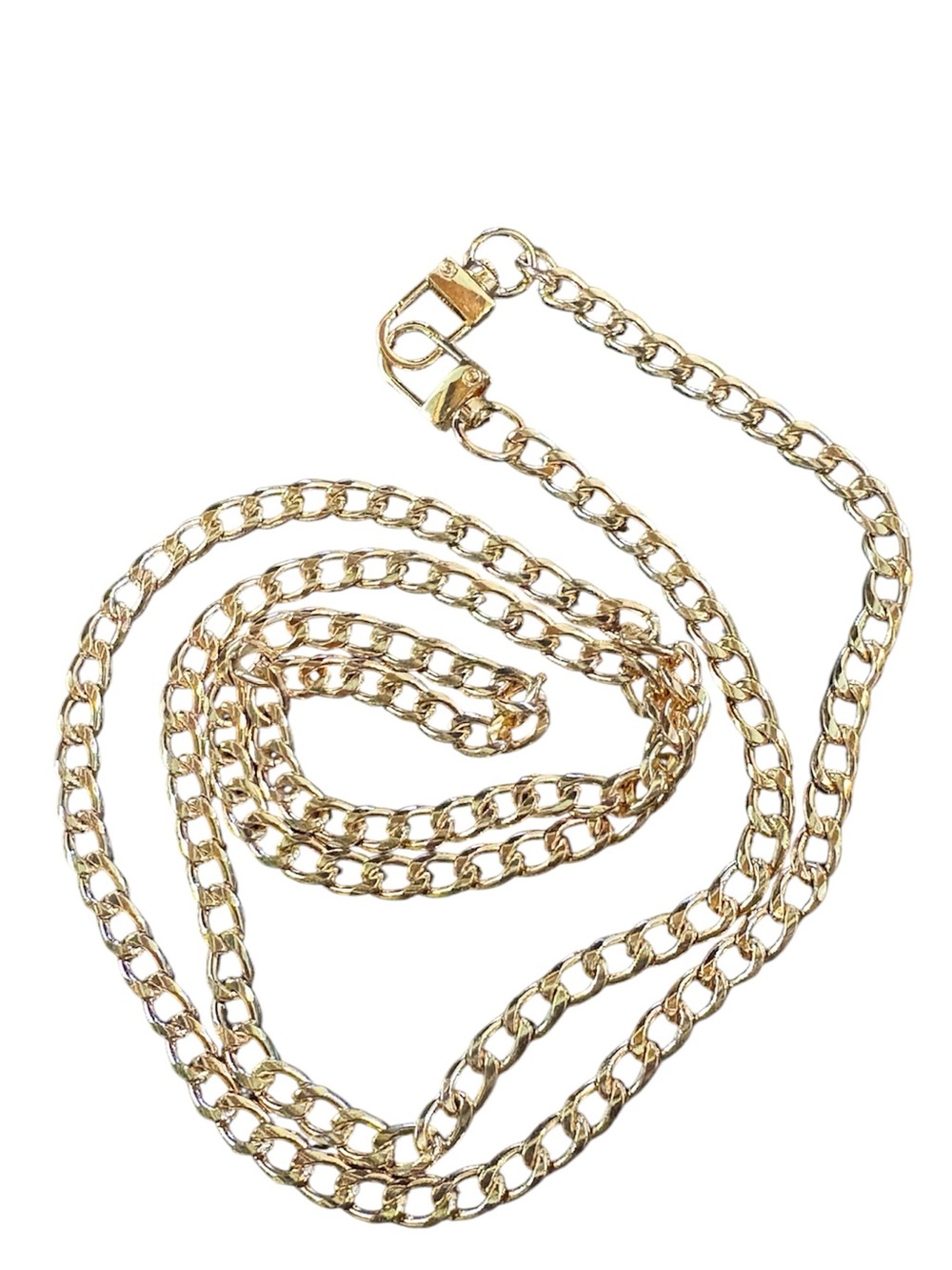 Gold chain for purses NWOT 47-47.5" approx overall length